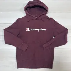 Champion バーガンディ パーカー Mスウェット　トレーナー　チャンピオン