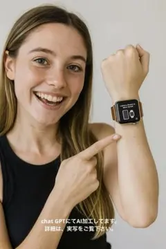 Apple Watch Series 2 【38mm】レザーバンド（未使用）