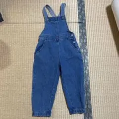 GU デニムオーバーオール 110センチ