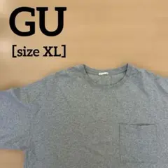 GU 半袖 カットソー XL 大きめ ゆったり