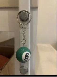 ビリヤードボール キーホルダー 6番