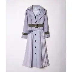 REDYAZEL サイドプリーツワンピース×ショートジャケットセット