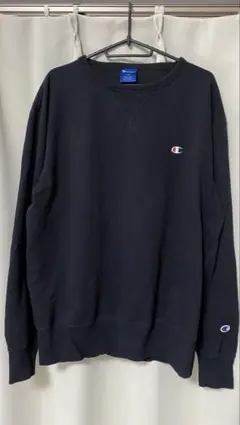 チャンピオン Champion クルーネック スウェット ブラック XXL
