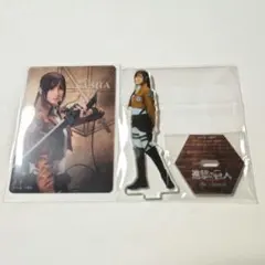 サシャ　進撃ミュ　アクスタ　クリアカード　進撃の巨人ミュージカル