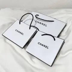 CHANEL ショッパー ショップ袋 3枚セット