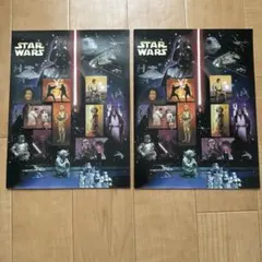 スターウォーズ 30周年記念切手シート USA 2007年 2枚セット ⭐︎新品⭐︎