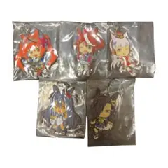 ウマ娘 一番くじ きゅんキャラ ラバーストラップ 5種