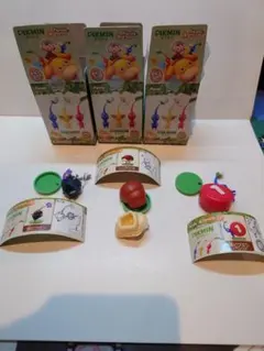 【ピクミン】チョコエッグ　フィギュア３体セット