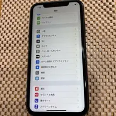 【中古品】iPhoneXR 64GB ブラック SIMフリー 動作確認済み