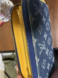 Louis Vuitton モノグラム デニム 長財布のサムネイル
