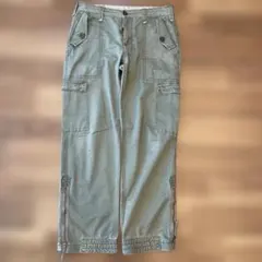 Levi's リーバイス カーゴパンツ ミリタリー 裾ジップ カーキ 00sのサムネイル