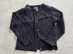 【ZARA】女児122cm ネイビー カーディガン
