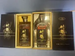 NIKKA WHISKY 竹鶴 17年 12年ピュアモルト 2本セット箱付のサムネイル