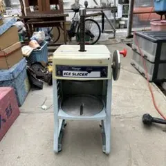 スワン 昭和レトロ 氷削機 かき氷 手動 - メルカリ