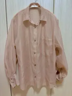 SLY SHEER LOOSE DOLMAN シャツ ピンクのサムネイル