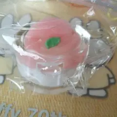 スクイーズ　手作り　タバスクイーズ　捏捏　kiki squishy 桃ゼリー瓶