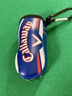 Callaway ゴルフボールケース カラビナ付き