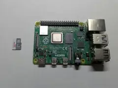 Raspberry Pi 4 Model B 4GB／32GB microSD付