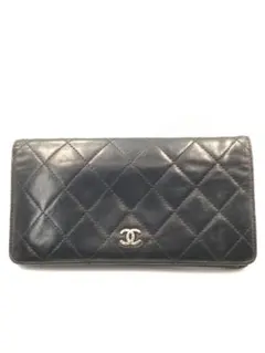 シャネル　マトラッセ　長財布