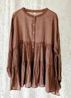 ティアードたっぷりチュニック