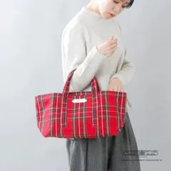 新品☆R & D.M.Co-オールドマンズテイラー☆チェックトートバッグSのサムネイル
