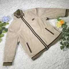 【Hush Puppies】ブルゾン　『3L』　ベージュ　裏ボア