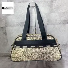 LeSportsac Mini Boston Bag Leopard y2k