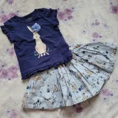 ケイト・スペード　セット　トップス　スカート　size90