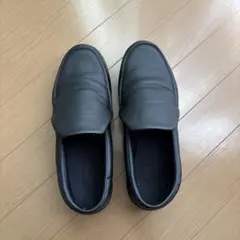 美品　MOONSTAR ブラック ローファー 25.5㎝