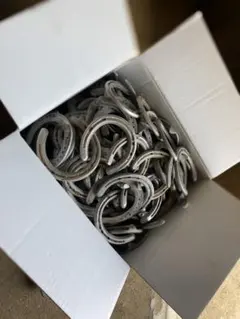 蹄鉄 100個　使用後　アルミ製