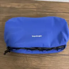 Topology トポロジー ボトルサコッシュ ブルー　バック単体のみ