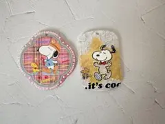 スヌーピー アクリルキーホルダー 2点セット