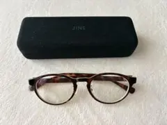 JINS べっ甲柄 メガネ ジンズ ボストン、ウエリントン - メルカリ