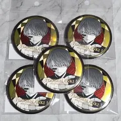 桃源暗鬼　メタリック缶バッジ　無拕野無人　TSUTAYA　5個セット