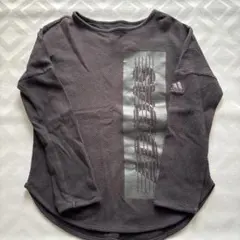 adidas キッズ　ブラック　ロンT 130