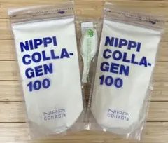 nippi Collaget PRO 2袋セット　専用スプーン、専用ボトル付き nippi Collaget PRO 2袋セット 専用スプーン、専用ボトル付き - メルカリ