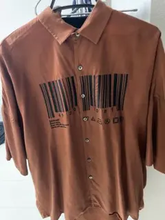 SHAREEF バーコード 半袖シャツ