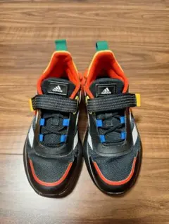 adidas×LEGOコラボ キッズスニーカー ブラックサイズ20.5cm