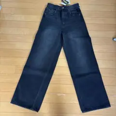 しまむらCLOSSH PREMIUM ワイドデニム新品