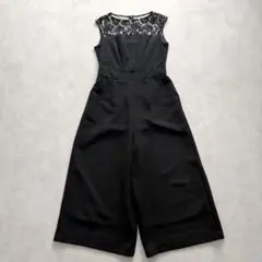 Diagram レース切替 オールインワン ブラック パンツドレス オケージョンのサムネイル