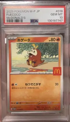 【PSA10】ホゲータ サマープロモ PSA10鑑定済〕ホゲータ【AR】{078/073}