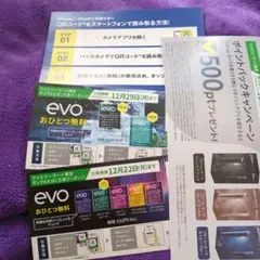 ファミリーマート限定　サンプルたばこ引換券　 evo