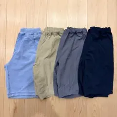 4点セット 無印良品/GU ハーフパンツ 140cm