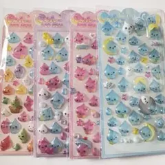 立体 シール 4枚セット