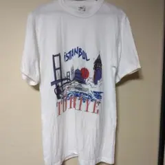 Tシャツ　トルコイスタンブール産　L
