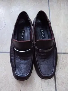 BALLY ブラウン レザー ローファー