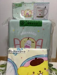 サンリオ　一番くじ　ポチャッコセット