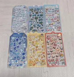 BONBON DROP シール 6シートセット　ボンボンドロップシール