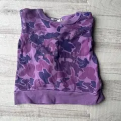 WASK 紫 迷彩柄 長袖トレーナー アメカジ ワスク