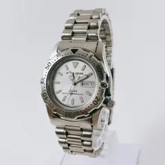【稼働品】SEIKO ALBA AQUA GEAR メンズ V733-6A11